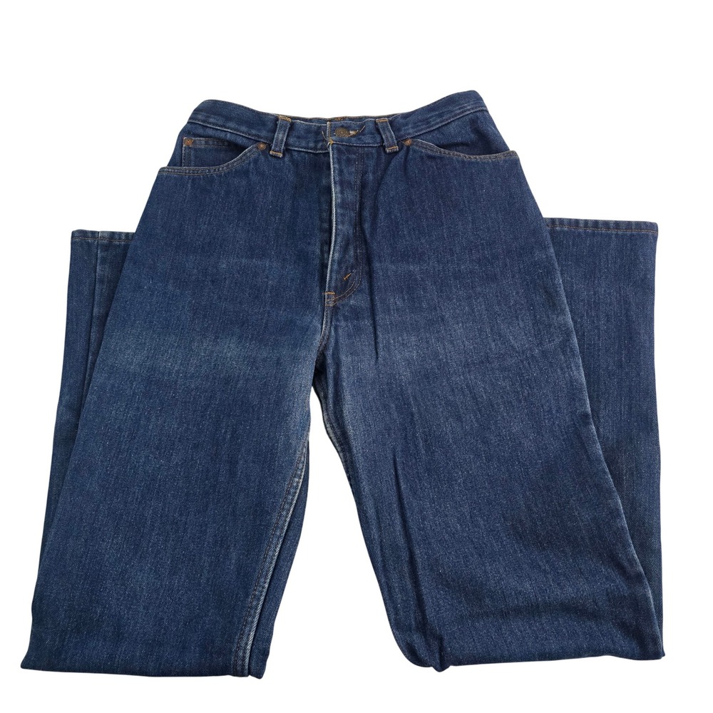 Vintage Levis Orange Tab Denim Jeans‎ Women's Size 12 Dark Wash Made in USA